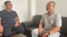 建筑工程学院党委副书记、院长王林均同志看望困难党员周颖悟同志