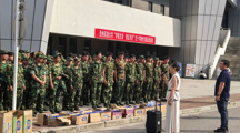 情暖军训送关怀 凝心聚力砺青春—建筑工程学院开展军训慰问活动